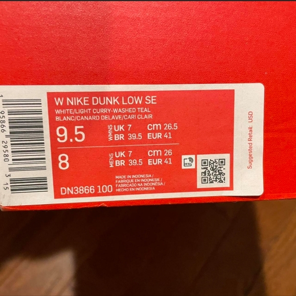 Nike Safari Mix Dunks size 8M - Picture 6 of 6